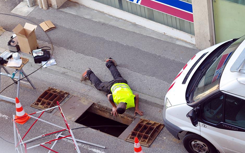 canalisation assainissement Courbevoie
